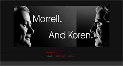 Desktop Screenshot of morrellandkoren.com.au